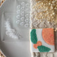 Peach leaves / texture - debossing MEG cookie cutters