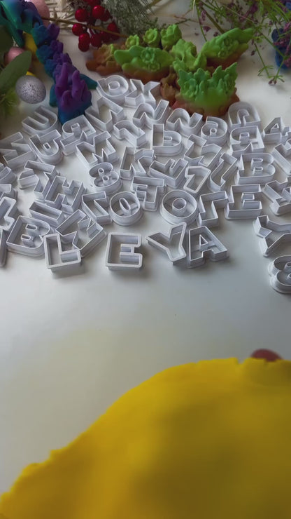 Star Wars font - cookie cutters