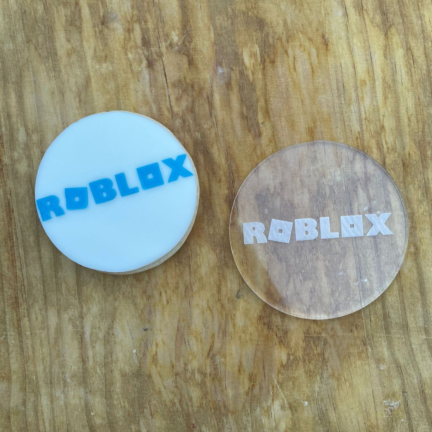 Roblox debossing MEG cookie cutters