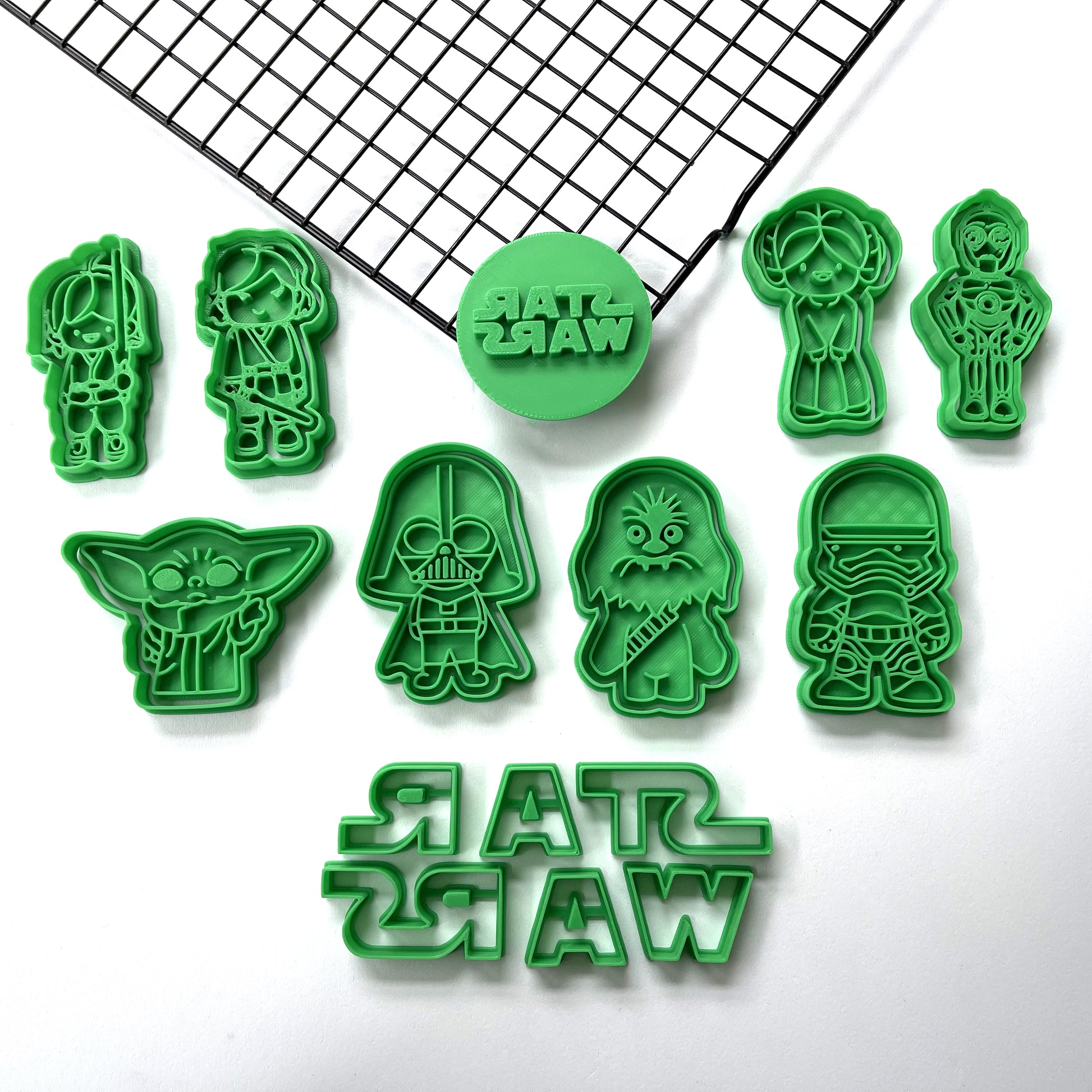 Star Wars cookie cutter + stamp MEG cookie cutters