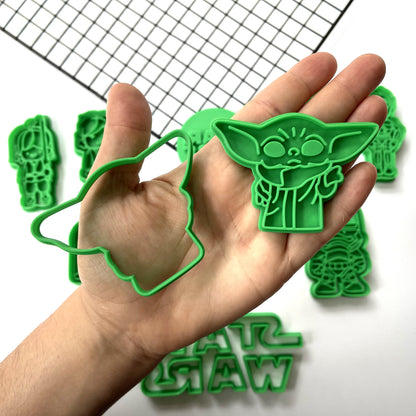 Star Wars cookie cutter + stamp MEG cookie cutters