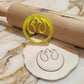 Rebel Star Wars-INSPIRED Uk SELLER Biscuit Cookie Cutter Fondant Cake Decorating