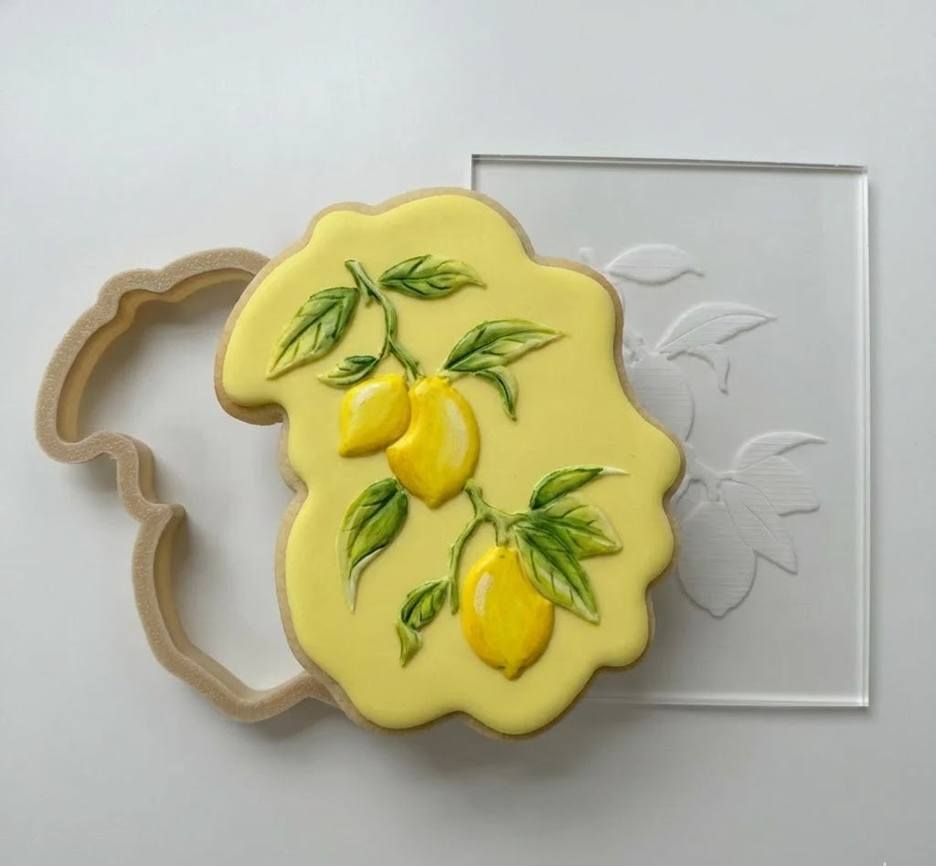 3 lemons - Amalfi - deboss + cutter