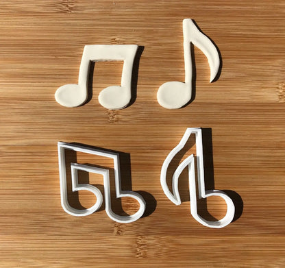 2pcs Music Note Cookie Cutter MEG cookie cutters