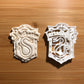 4 HOUSES + 1 Hog. Crest - Harry Potter-inspired Cookie Cutter MEG cookie cutters
