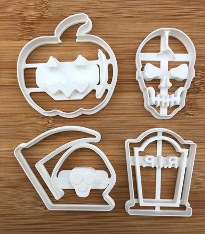 4 pcs Halloween set 1 Cookie Cutter MEG cookie cutters