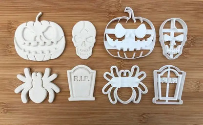 4 pcs Halloween set 4 Cookie Cutter MEG cookie cutters