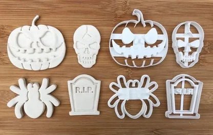 4 pcs Halloween set 4 Cookie Cutter MEG cookie cutters