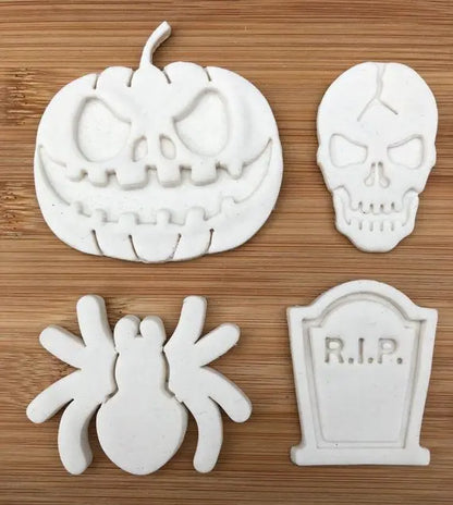 4 pcs Halloween set 4 Cookie Cutter MEG cookie cutters