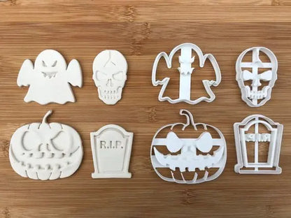 4 pcs Halloween set 7 Cookie Cutter MEG cookie cutters