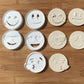5pcs  Emoji Cookie Cutters MEG cookie cutters