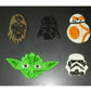 5pcs Star Wars-INSPIRED Cookie Cutters MEG cookie cutters