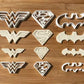 6pcs Super Heroes Cookie Cutters (1) MEG cookie cutters