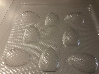 8 half of Dragon egg - chocolate mould MEG cookie cutters