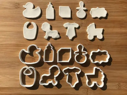 9pcs Baby-Shower Cookie Cutters MEG cookie cutters