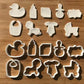 9pcs Baby-Shower Cookie Cutters MEG cookie cutters