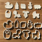 9pcs Baby-Shower Cookie Cutters MEG cookie cutters
