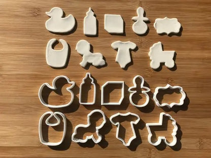 9pcs Baby-Shower Cookie Cutters MEG cookie cutters