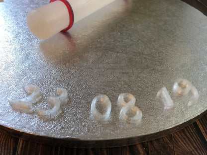 APPLE CHANCERY Alphabet Embossing-Stamp (2) MEG cookie cutters