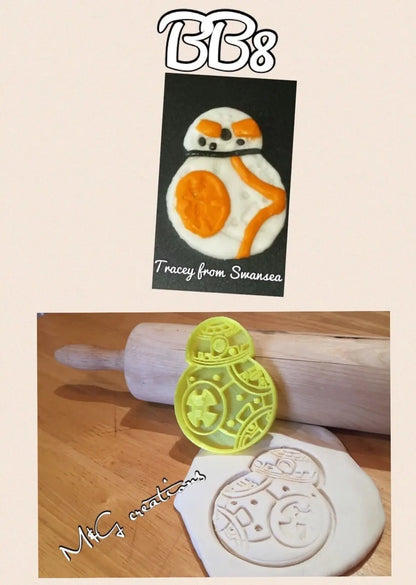 BB-8 Star wars-inspired Cookie cutter MEG cookie cutters