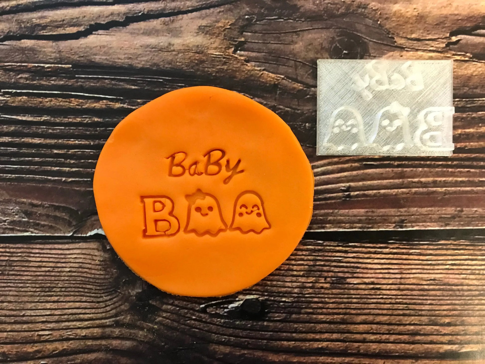 Baby Boo Ghost - Halloween - Embossing - stamp MEG cookie cutters