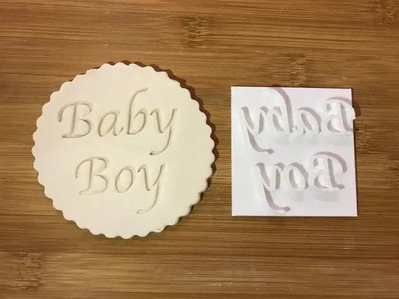 Baby Boy - Embossing - stamp MEG cookie cutters