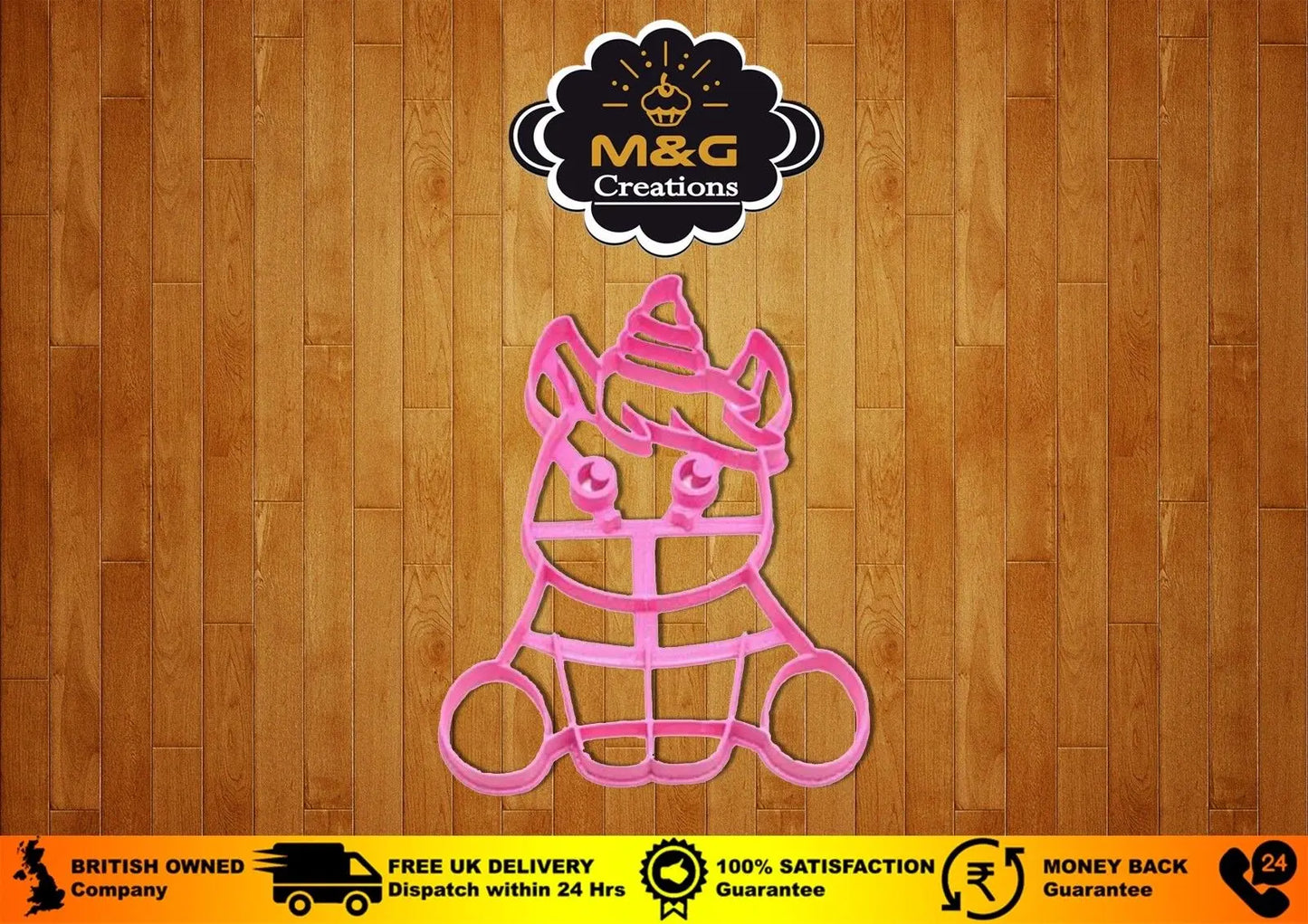 Baby Unicorn Cookie cutter (1) MEG cookie cutters