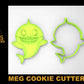 Baby shark cutter + stamp MEG cookie cutters