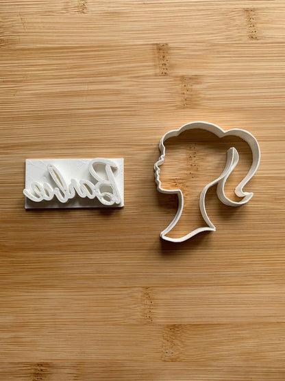 Barbie-INSPIRED Cookie cutter MEG cookie cutters