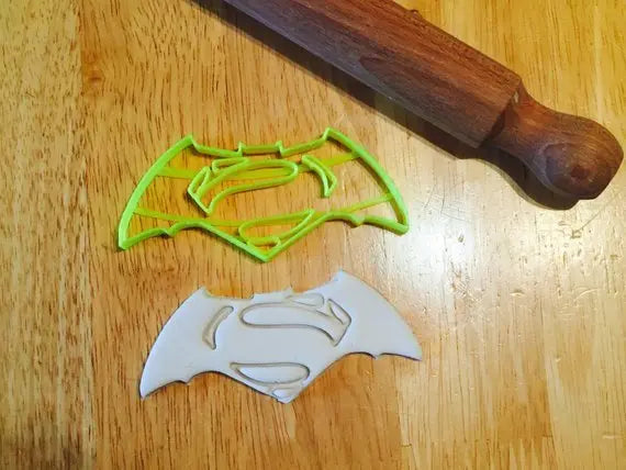 Batman Vs Superman Cookie cutter MEG cookie cutters