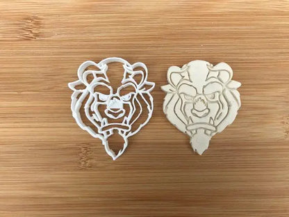 Beauty And The Beast Cookie cutter (1) MEG cookie cutters