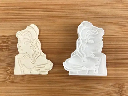 Belle - Beauty And The Beast Cookie cutter MEG cookie cutters