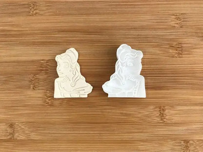 Belle - Beauty And The Beast Cookie cutter MEG cookie cutters