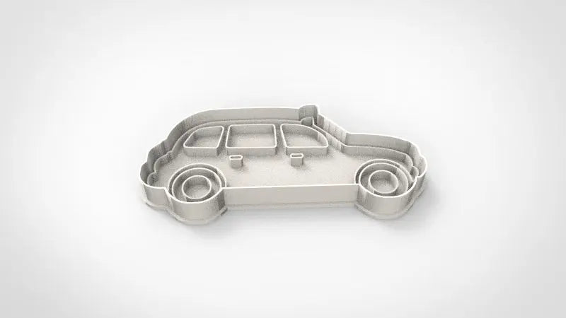 Black London taxi Cookie Cutter MEG cookie cutters