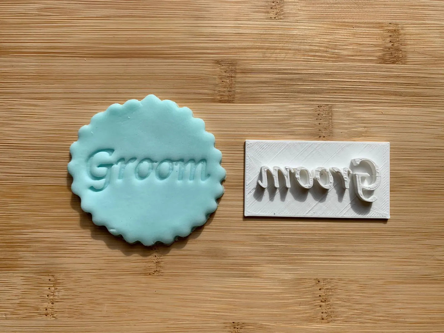 Bride and Groom collection stamps - embossers MEG cookie cutters