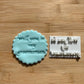 Bride and Groom collection stamps - embossers MEG cookie cutters
