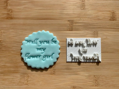 Bride and Groom collection stamps - embossers MEG cookie cutters