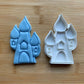 Castle - Paint Your Own - Cookie cutter + Stamp MEG cookie cutters