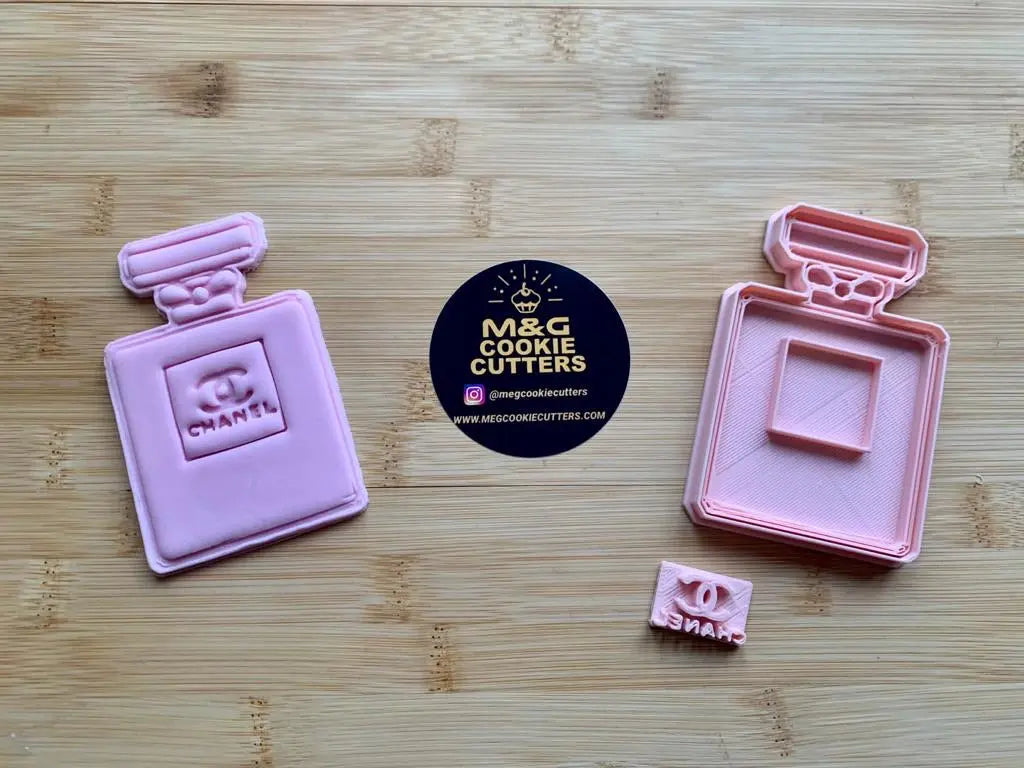 Chanel INSPIRED perfume bottle stamp cutter 1