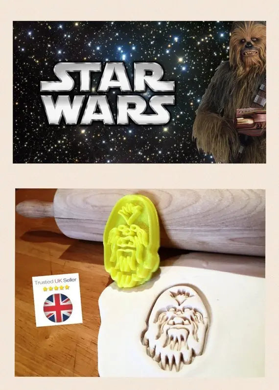 Chewbacca Star Wars-INSPIRED Cookie cutter MEG cookie cutters