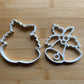 Christmas Bells cookie cutter + stamp MEG cookie cutters