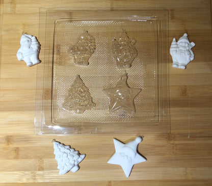 Christmas chocolate mould - 4 shapes Christmas MEG cookie cutters