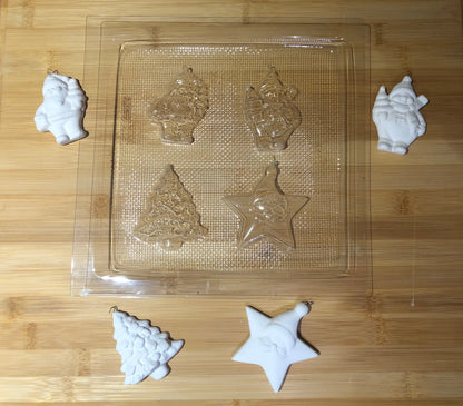 Christmas chocolate mould - 4 shapes Christmas MEG cookie cutters