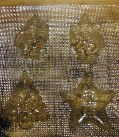 Christmas chocolate mould - 4 shapes Christmas MEG cookie cutters