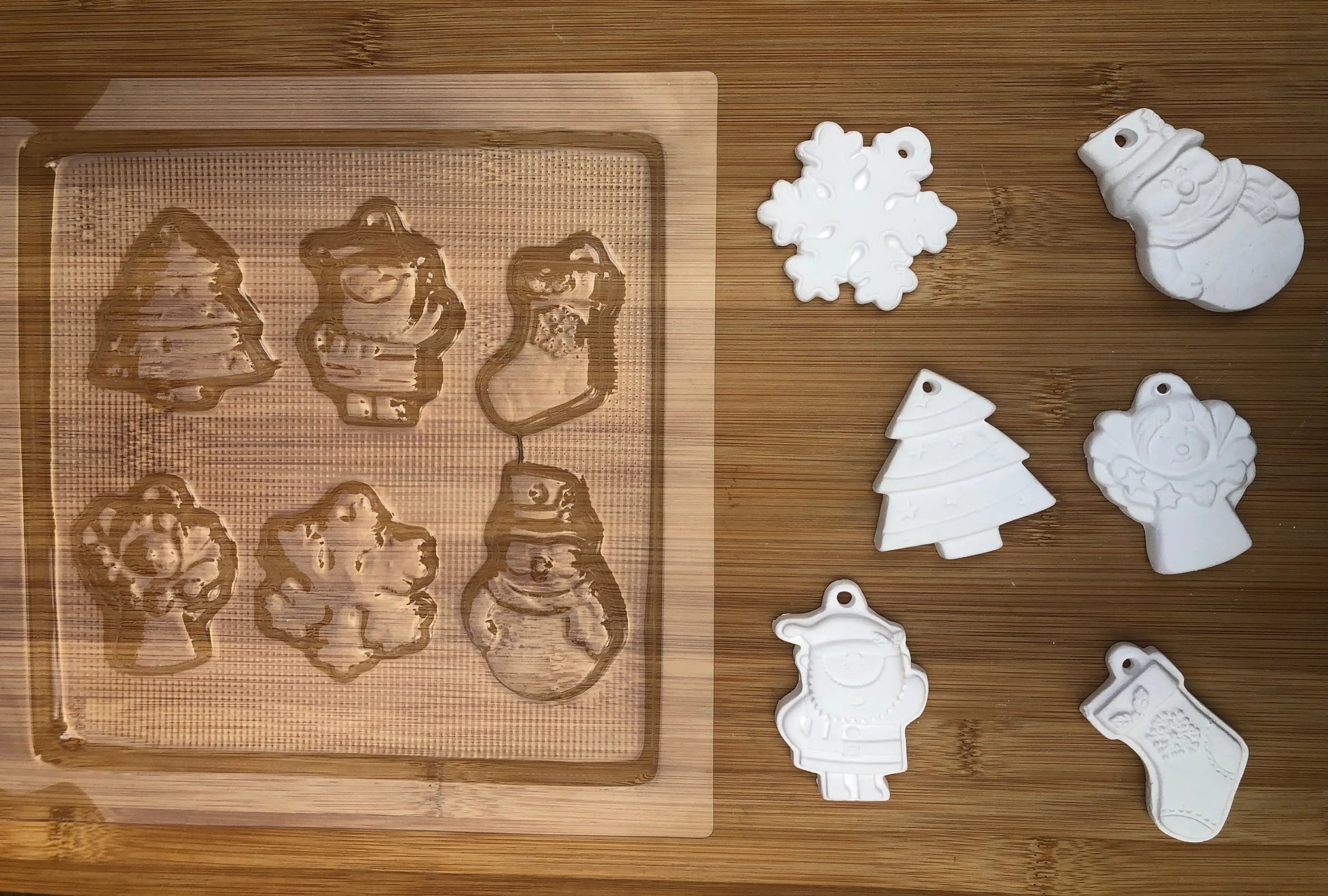 Christmas chocolate mould - 6 shapes Christmas MEG cookie cutters