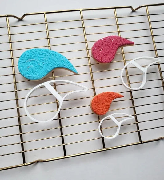 Cookie cutter Mehndi drop MEG cookie cutters