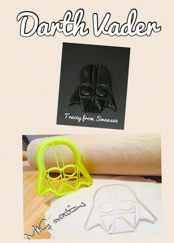 Darth Vader Star Wars-INSPIRED Cookie cutter MEG cookie cutters