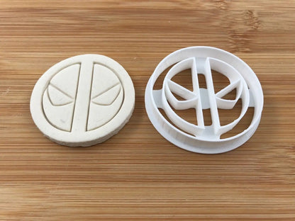 Deadpool Cookie Cutter MEG cookie cutters