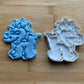 Dinosaur 3 - Paint Your Own - Cookie cutter + Stamp MEG cookie cutters