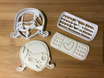 Doc McStuffins Cookie cutter + stamp MEG cookie cutters